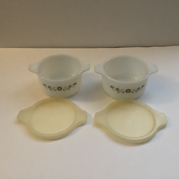 Vintage Dynaware Pyr-O-Rey Mini Casseroles - Picture 11 of 11